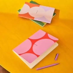 Fashion Carnet ALWAYS TODAY coloris Rouge/Violet - 4MURS Papeterie Et Livres
