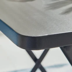 Online Table GREENSBORO coloris graphite 70 x 70 cm - 4MURS Mobilier De Jardin|Tables
