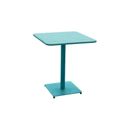 Online Table PHUKET coloris bleu canard 65 x 65 cm - 4MURS Mobilier De Jardin|Tables