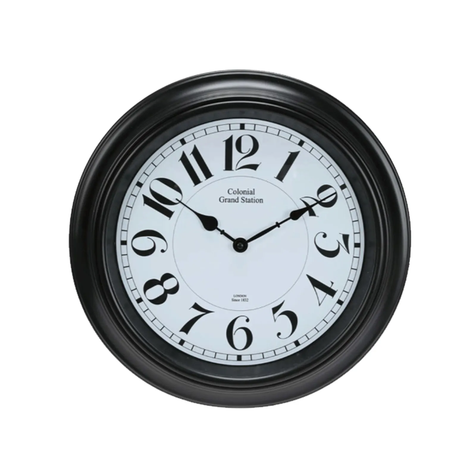Hot Horloge COLIN coloris noir - 4MURS Horloges
