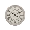 Fashion Horloge en bois CLOTHILDE coloris blanc - 4MURS Horloges