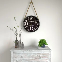 Best Horloge en métal STAN coloris noir - 4MURS Horloges