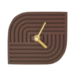 Best Horloge LIV coloris Terracotta / Beige / Brun - 4MURS Horloges