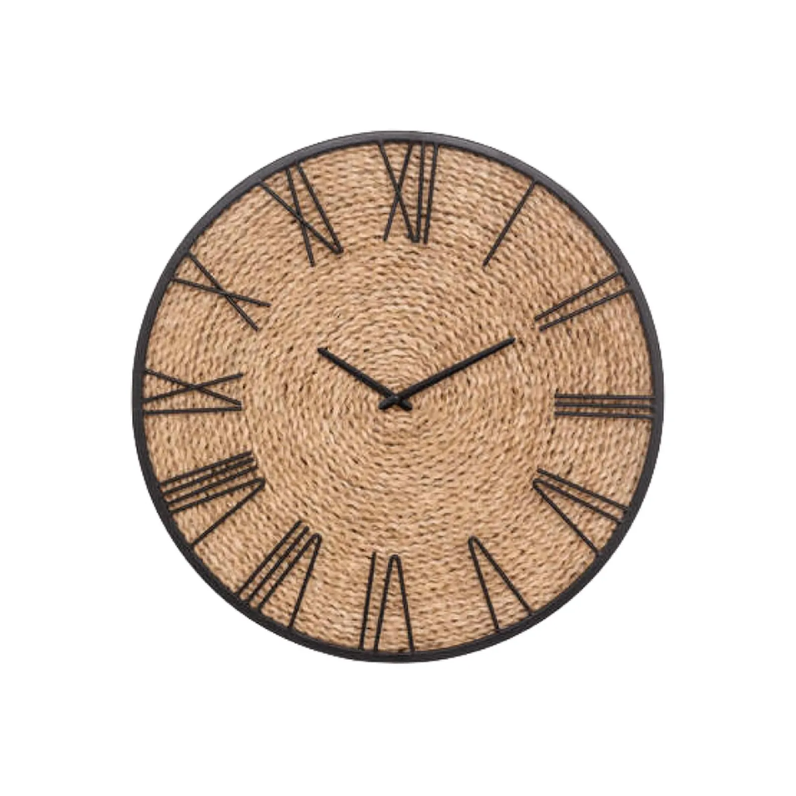 Fashion Horloge PAGLIA coloris noir et beige - 4MURS Horloges
