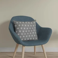 Fashion Housse de coussin CRISTAL coloris gris 40 x 40 cm - 4MURS Coussins