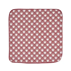 New Housse de coussin IBIZA coloris rouge 40 x 40 cm - 4MURS Coussins