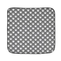 Outlet Housse de coussin IBIZA coloris noir 40 x 40 cm - 4MURS Coussins
