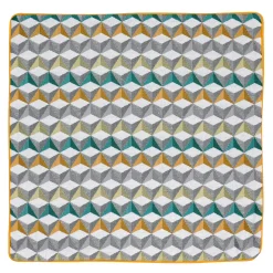 Best Housse de coussin ORIGAMI coloris multicolore 40 x 40 cm - 4MURS Coussins