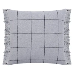 Online Housse de coussin PAOLO coloris gris souris 40 x 40 cm - 4MURS Coussins