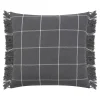 New Housse de coussin PAOLO coloris anthracite 40 x 40 cm - 4MURS Coussins