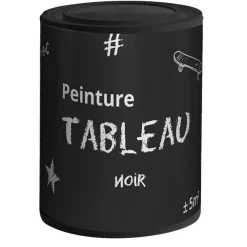 Hot Peinture TABLEAU CRAIE Peinture noir 0,5 L - 4MURS Peintures