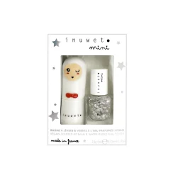 New Coffret cosmétique DUO BAUME À LÉVRE ET VERNIS À ONGLE Barbe à papa Enfant Soin Bébé Et Enfant|Produits De Beauté