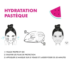 Online Masque VISAGE HYDRATANT PASTEQUE - 4MURS Produits De Beauté