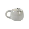 Hot Mug CHAT coloris gris - 4MURS Arts De La Table