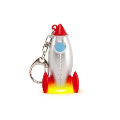 Online Porte clef FUSÉE coloris argent - 4MURS Enfant Mode Et Accessoires Enfant|Accessoires Mode