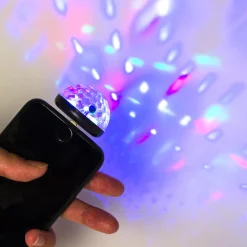 Clearance Prise LAMPE DISCO IPHONE NOIR coloris noir - 4MURS Accessoires Multimédia