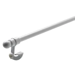 Discount Kit barre à rideau vitrage WINDOROD blanc 0,9 cm de 60,0 à 90 cm Voilages, Vitrages, Stores Et Accessoires