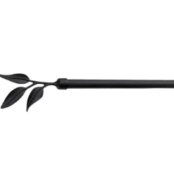 Hot Kit barre à rideaux ELEGANCE noir 1,9 cm de 165,0 à 310 cm - 4MURS Voilages, Vitrages, Stores Et Accessoires