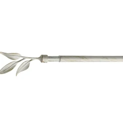 New Kit barre à rideaux ELEGANCE blanc / doré 1,9 cm de 165,0 à 310 cm Voilages, Vitrages, Stores Et Accessoires