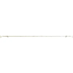 New Kit barre à rideaux ELEGANCE blanc / doré 1,9 cm de 165,0 à 310 cm Voilages, Vitrages, Stores Et Accessoires