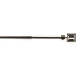 Online Kit barre à rideaux NINA nickel satin 1,6 cm de 120,0 à 210 cm - 4MURS Voilages, Vitrages, Stores Et Accessoires