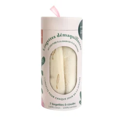 Best Kit création KIT 7 LINGETTES DÉMAQUILLANTES À COUDRE Ecru/Or Jeux Et Diy