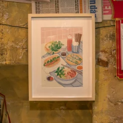 Hot Peinture par numéros VIETNAMESE FOOD - 4MURS Jeux Et Diy