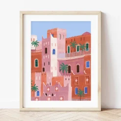 Fashion Peinture par numéros SUNSET IN MOROCCO - 4MURS Jeux Et Diy