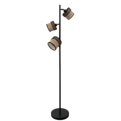Clearance Lampadaire CLAYTON coloris rotin - 4MURS Lampes À Poser
