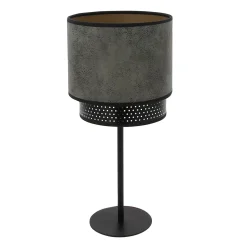 New Lampe à poser CLUB coloris gris anthracite 41 x 19 cm - 4MURS Lampes À Poser