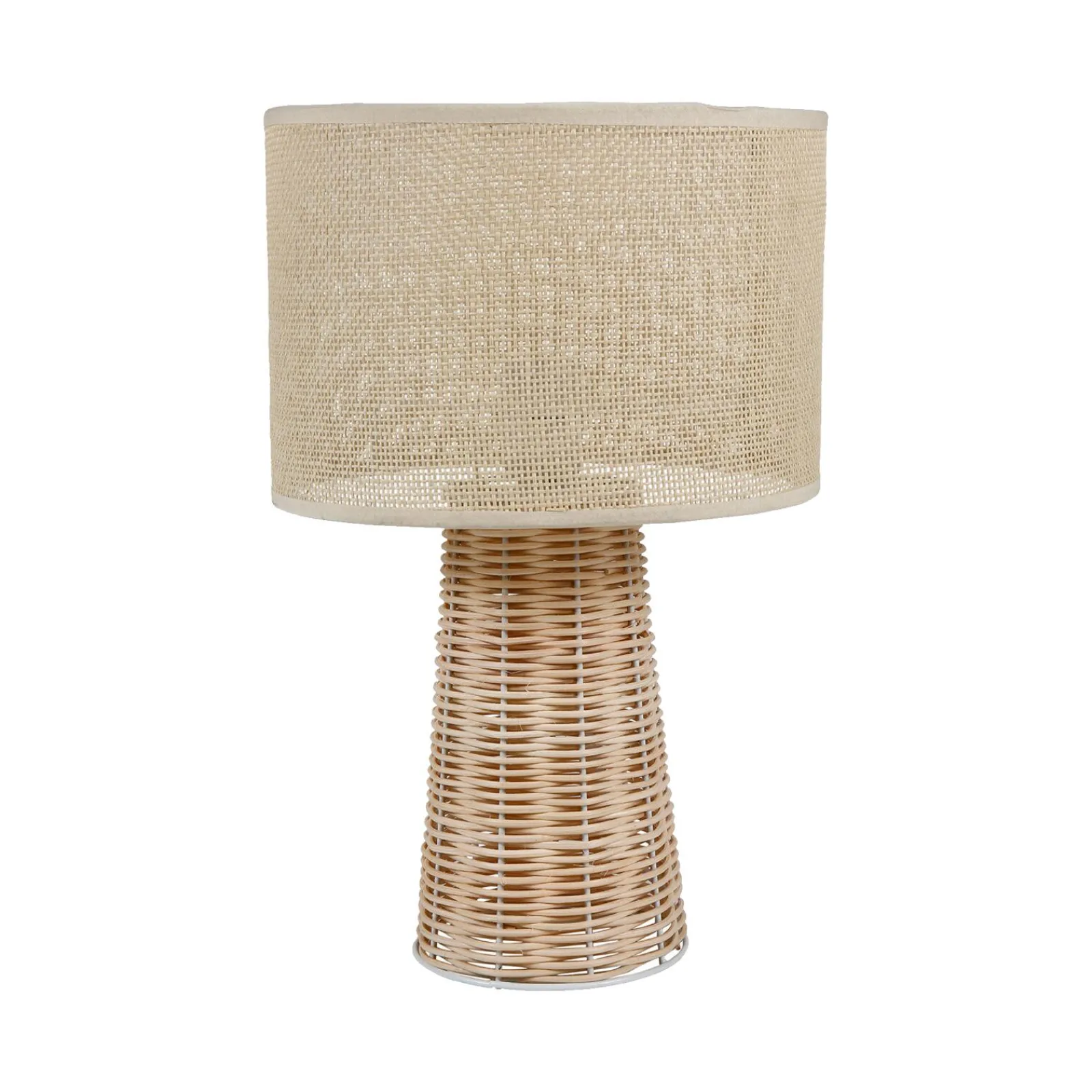 Discount Lampe à poser DANA coloris rotin 39 x 25,5 cm - 4MURS Lampes À Poser
