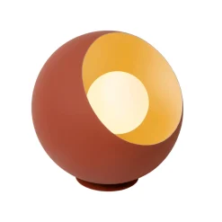 Outlet Lampe à poser DOREDOS coloris orange 20 x 20 cm - 4MURS Lampes À Poser
