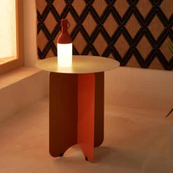 Discount Lampe à poser ELO BABY coloris terracotta 20 x 7 cm - 4MURS Lampes À Poser