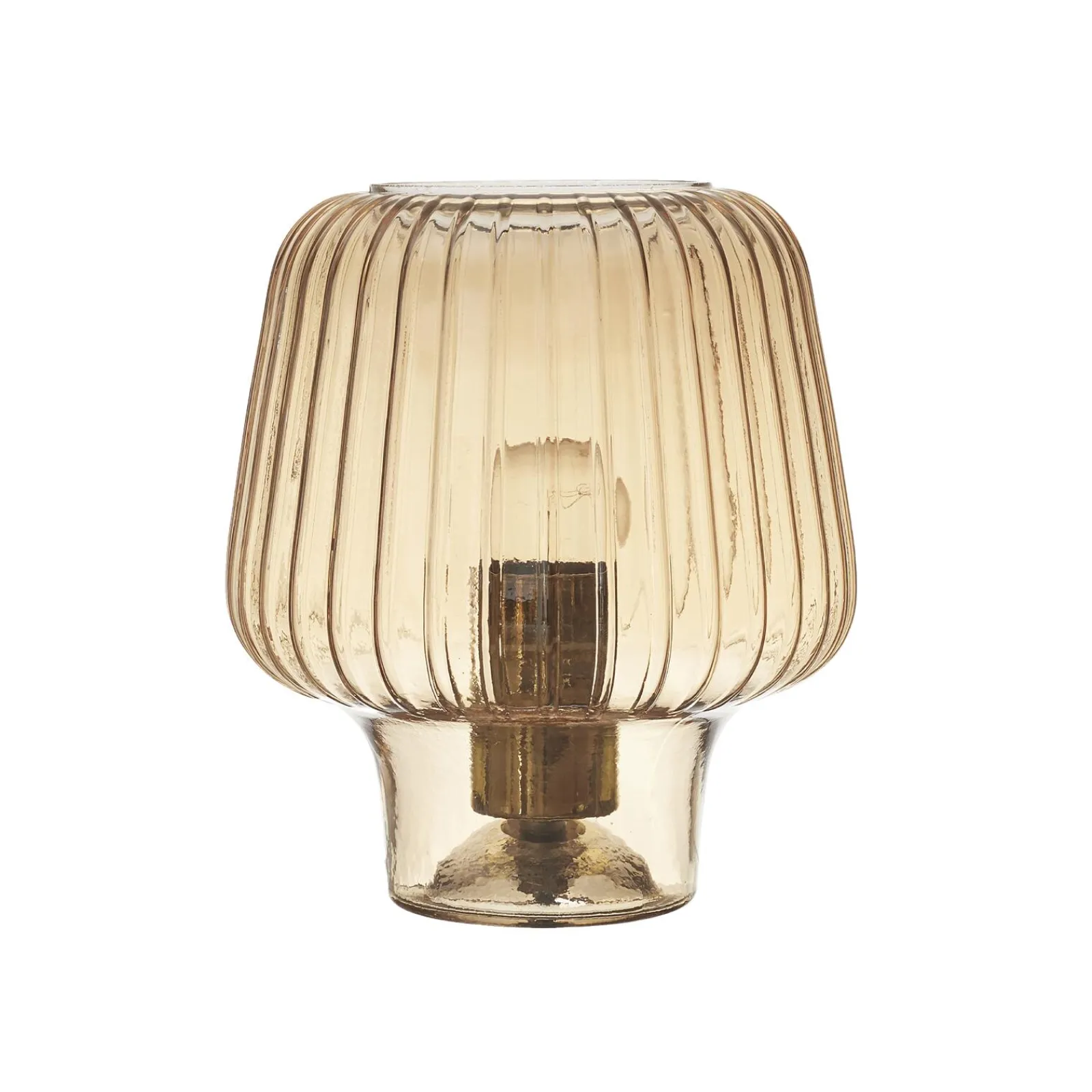 Fashion Lampe à poser HOLEO coloris ambre 21 x 18 cm - 4MURS Lampes À Poser