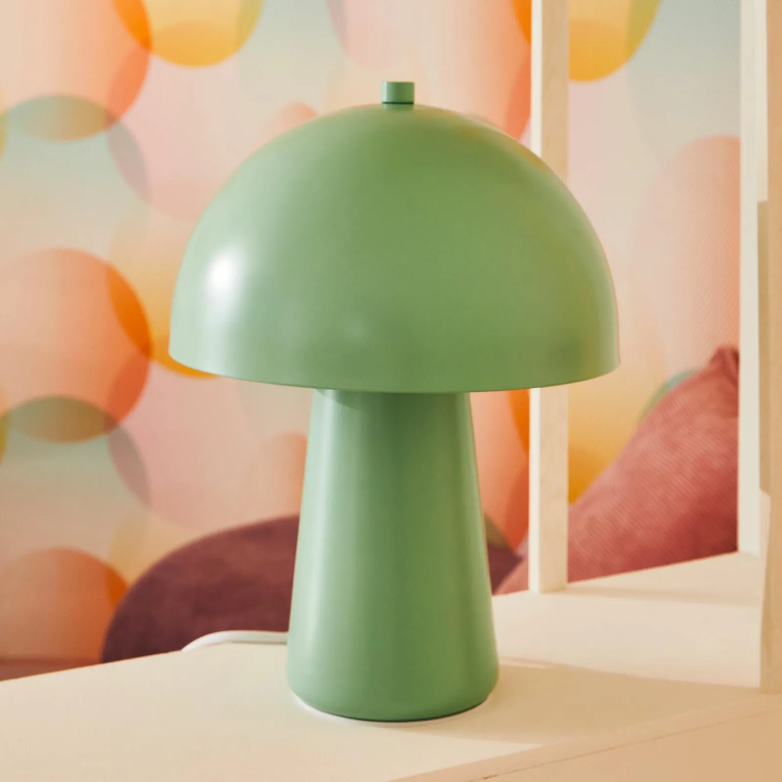 New Lampe à poser SILO coloris vert pastel 29,5 x 21 cm - 4MURS Lampes À Poser