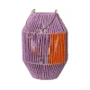 Discount Lanterne PURPI coloris Violet, rouge - 4MURS Guirlandes Et Déco Lumineuse