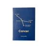 Sale Carnet ASTRO CANCER coloris bleu - 4MURS Papeterie Et Livres