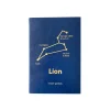 Online Carnet ASTRO LION coloris bleu - 4MURS Papeterie Et Livres