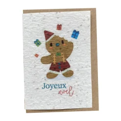 Outlet Carte JOYEUX NOËL coloris blanc - 4MURS Papeterie Et Livres