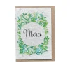 Fashion Carte MERCI coloris vert - 4MURS Papeterie Et Livres