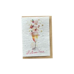 Fashion Carte MEILLEURS VOEUX coloris blanc - 4MURS Papeterie Et Livres