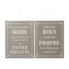 Clearance Lettrage CABINET coloris gris - 4MURS Objets Muraux