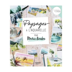 Fashion Livre arts PAYSAGE A L'AQUARELLE - 4MURS Papeterie Et Livres