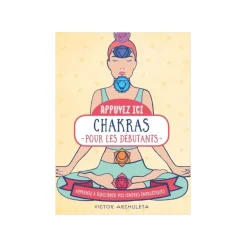 Clearance Livre bien-être CHAKRAS POUR LES DÉBUTANTS - 4MURS Papeterie Et Livres