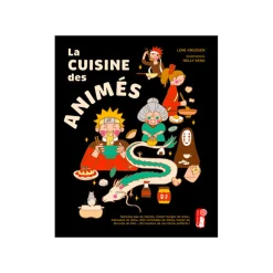 Fashion Livre culinaire LA CUISINE DES ANIMÉS - 4MURS Papeterie Et Livres