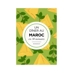 Clearance Livre culinaire UN DÎNER AU MAROC - 4MURS Papeterie Et Livres