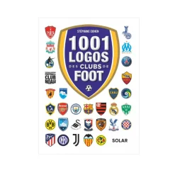 Discount Livre sport 1001 LOGOS DES CLUBS DE FOOT - 4MURS Papeterie Et Livres