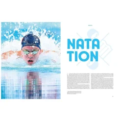 Online Livre sport PARIS 2024 : LE LIVRE OFFICIEL DES JEUX OLYMPIQUES - 4MURS Papeterie Et Livres