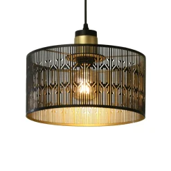 Best Suspension LASER coloris noir / or 15 x 30 cm - 4MURS Suspensions
