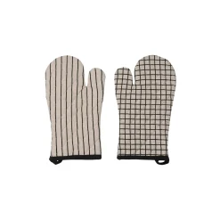 Outlet Manique COLET coloris noir/blanc - 4MURS Arts De La Table